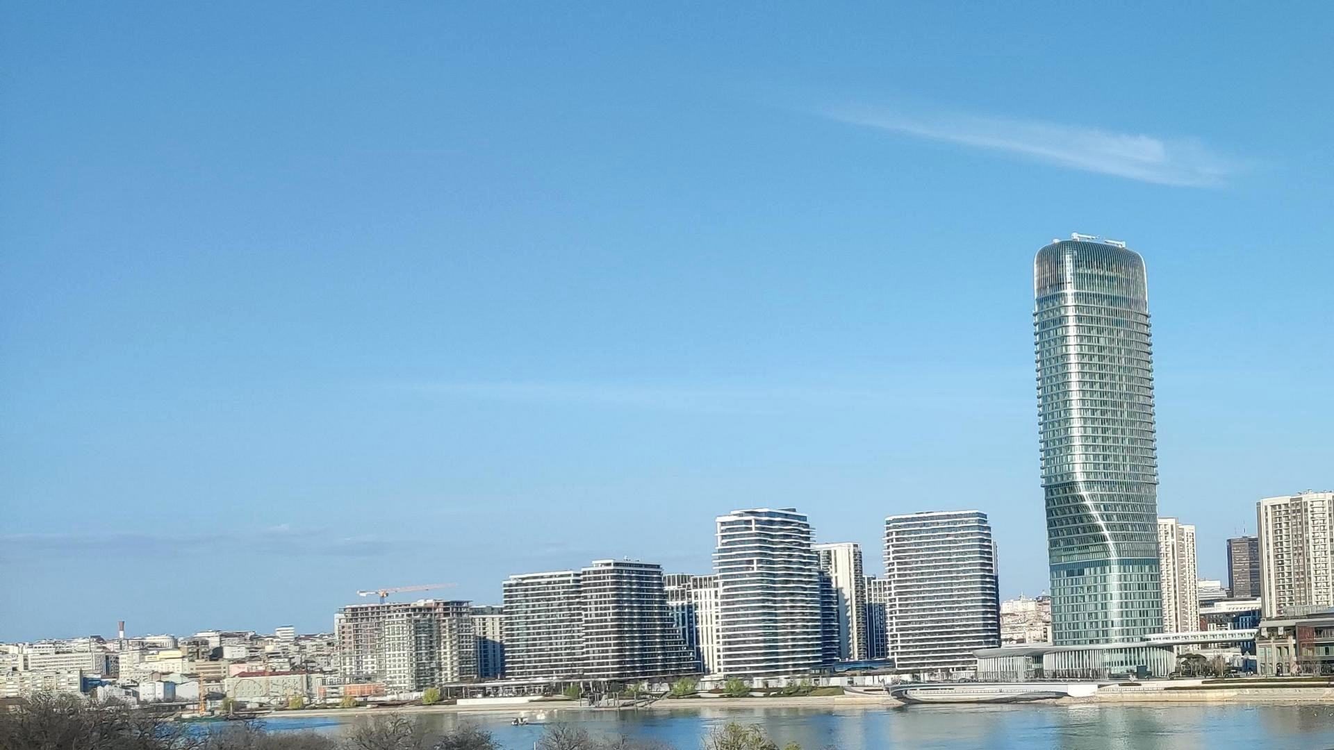 beograd na vodi pogled sa druge obale
